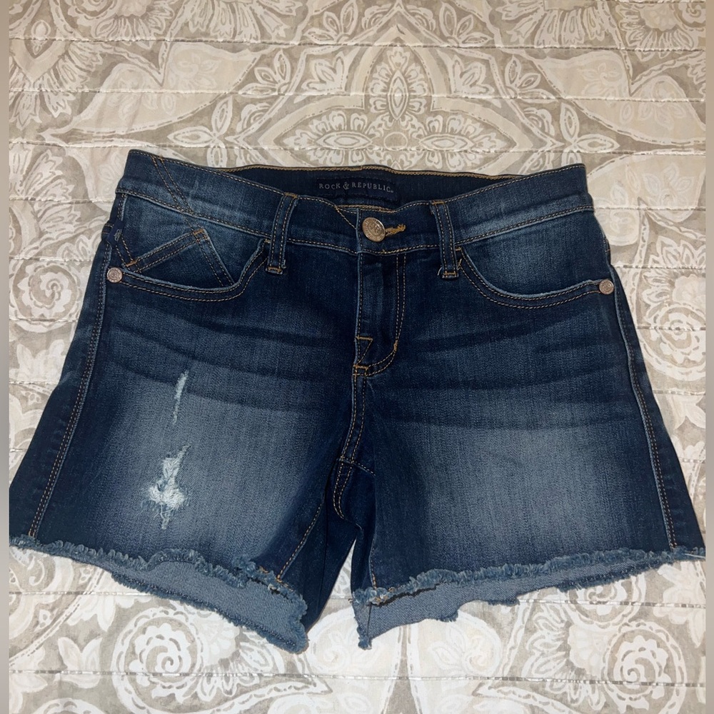 Rock & Republic Hula Jean Shorts Size 2